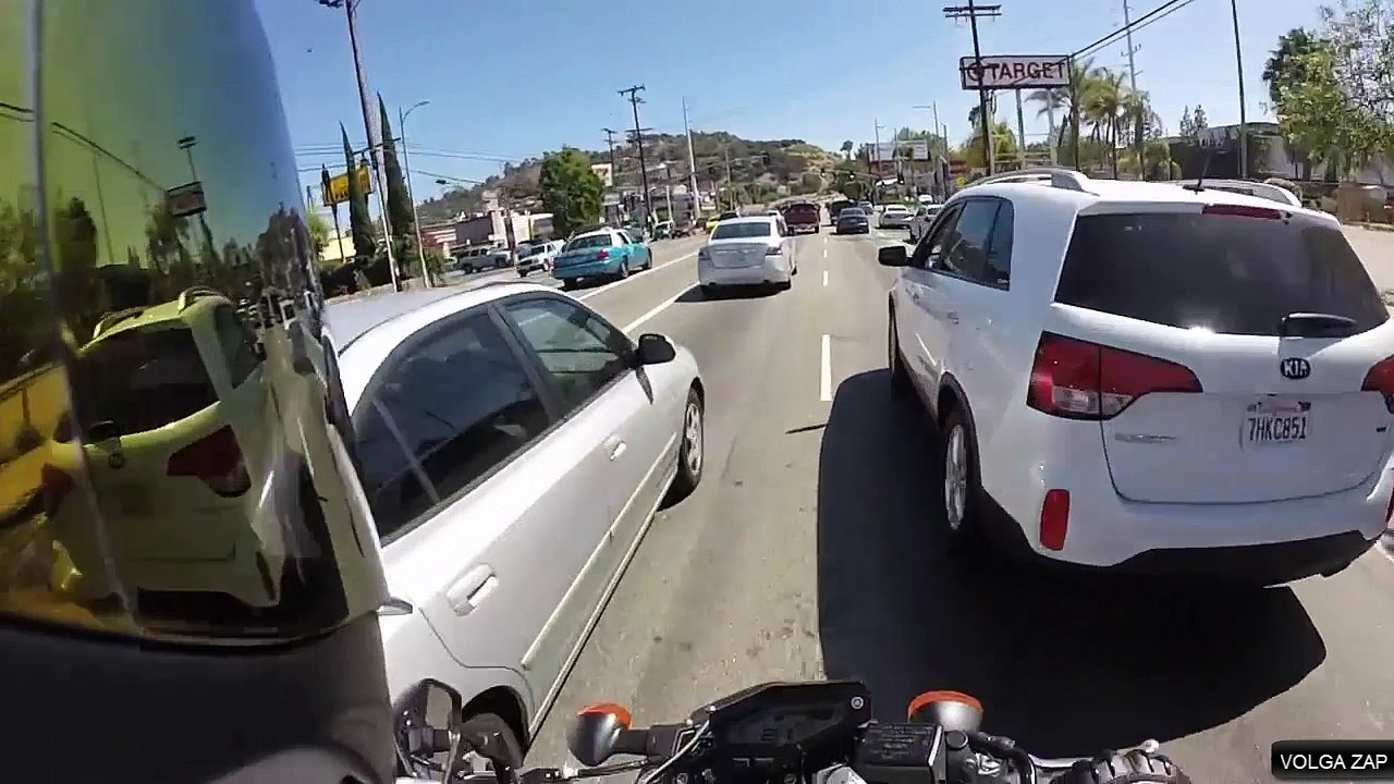 Motorcyclists Road Rage Intense