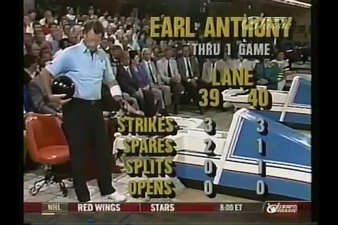 1990 Ebonite Senior Championship: Final Match:  Earl Anthony vs John Hricsina
