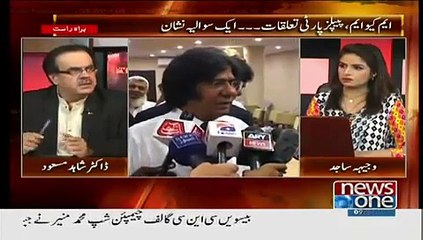 Why MQM has Removed Rauf Siddiqui from MQM  Dr. Shahid Masood Telling