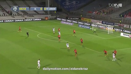 Nabil Fekir Fantastic Chance | Olympique Lyon v. FC Lorient - Ligue 1 09.08.2015 HD