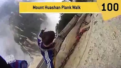 Mount Husashan Plank Walk Top Most Viral Video - Viral Videos