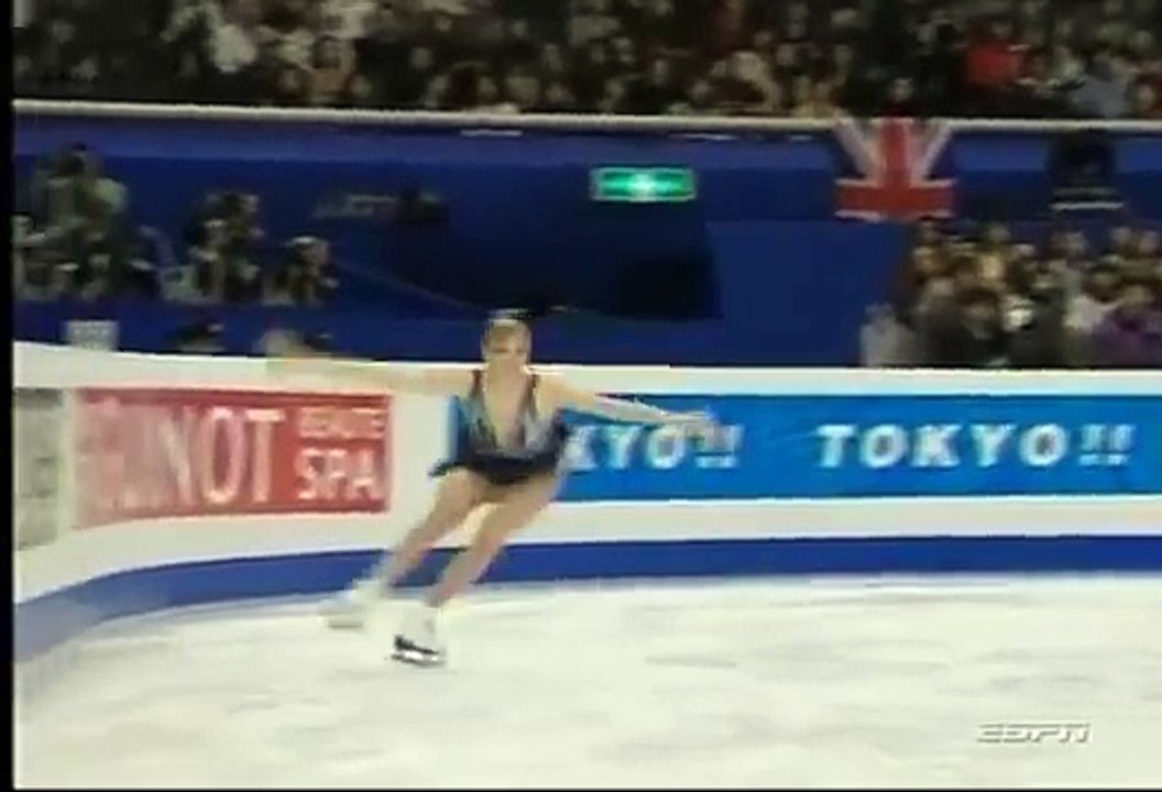 Carolina Kostner 2007 World Championship Short Program ESPN