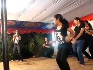 Pakistani Beautiful College Girls Dance , 2015