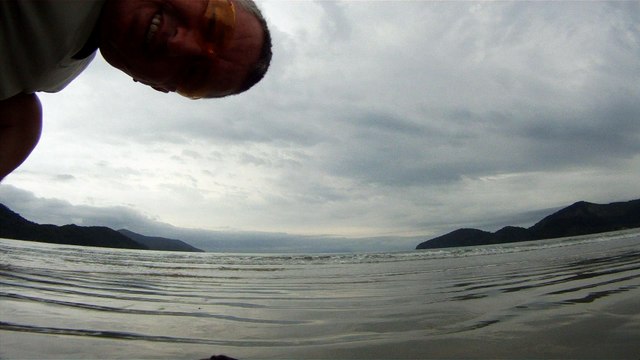 Passeio na praia e nos mares, Ubatuba, Praia da Enseada, Litoral Norte, SP, Brasil, 2015