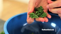 The Raw Chef TV | Spicy BBQ kale chips raw food recipes