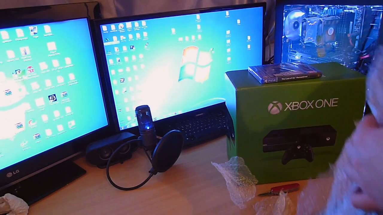 Xbox One Plus PS4 Unboxing