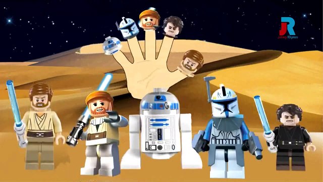 STAR WARS Finger family Cartoon Animation Nursery Rhymes For Children