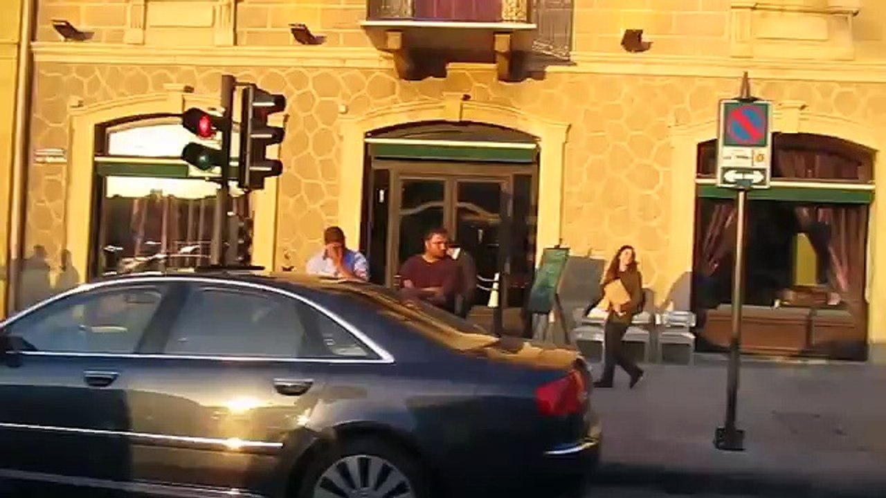 Driving through Beirut from the Airport