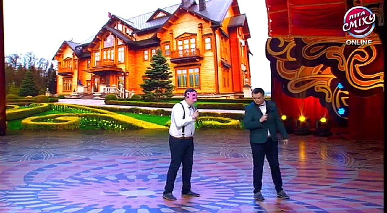 Любовь к Родине - "Замок Любарта" и Юрий Горбунов | Лига смеха, вторая 1/8