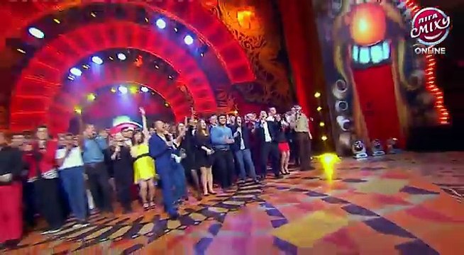 Лига Смеха начинается! Гимн фестиваля в исполнении жюри и команд | 28.02.2015