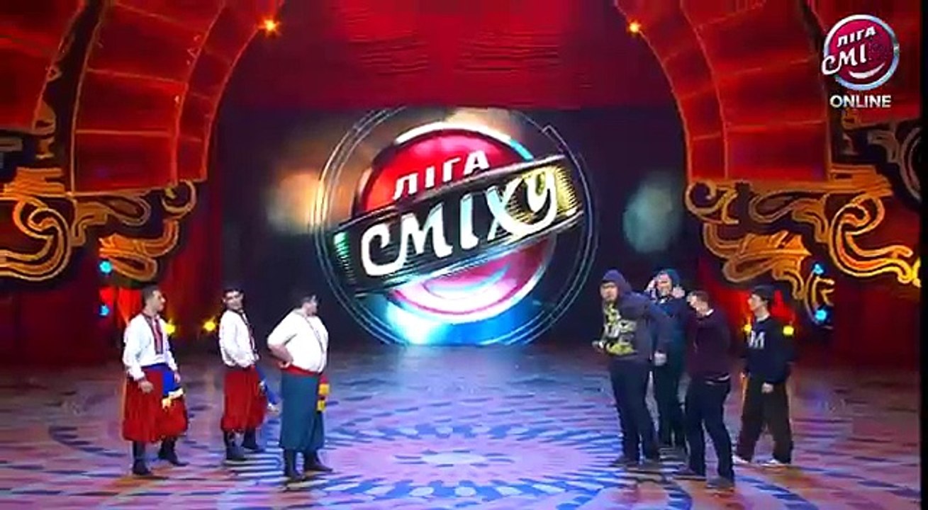 Боевой гопак - "Замок Любарта" и Юрий Горбунов | Лига смеха, вторая 1/8