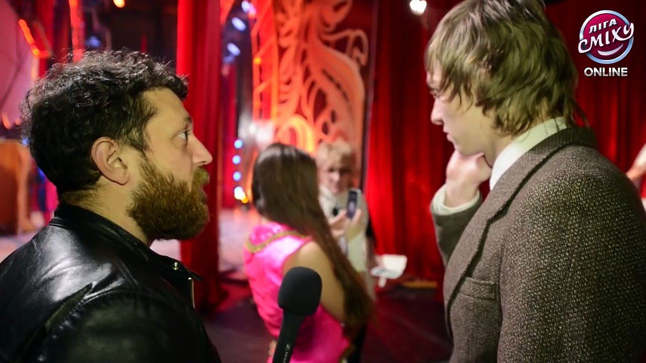 Репортаж со съемок второй 1/8 "Лига Смеха"