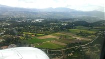 Aterrizando con Copa Airlines en Aeropuerto Internacional Mariscal Sucre, Quito Ecuador