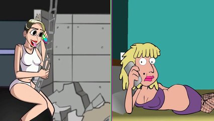 Miley Cyrus Prank Call CARTOON