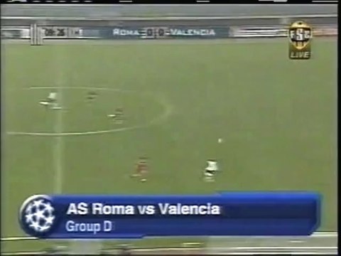 2006.12.05: AS Roma 1 - 0 Valencia CF (Resumen)