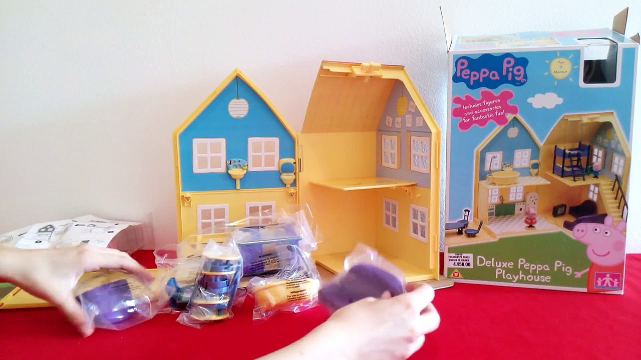 Peppa Pig House Deluxe Playhouse Playset Дом Делюкс Театр