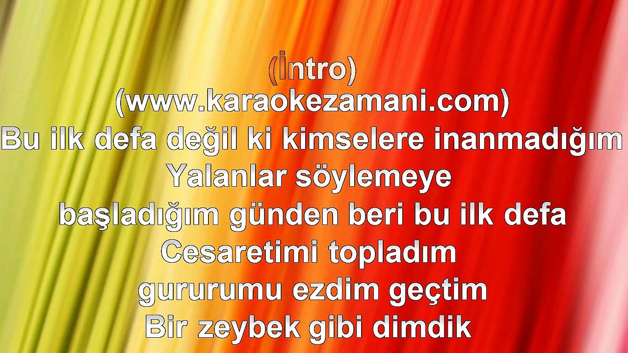 Gripin - Aşk Nereden Nereye - (2013) TÜRKÇE KARAOKE