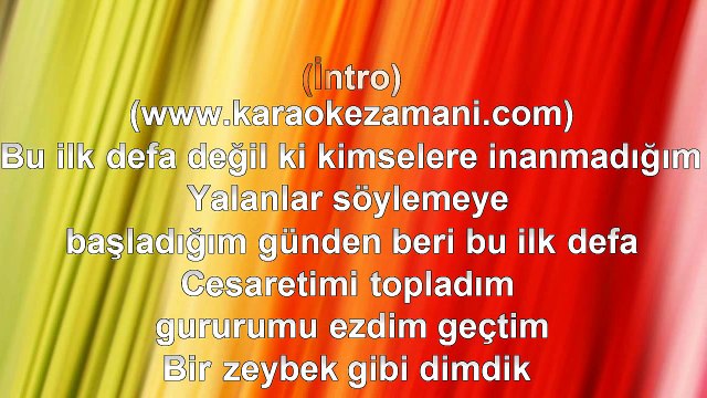 Gripin - Aşk Nereden Nereye - (2013) TÜRKÇE KARAOKE