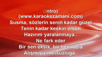 Gripin - Yalnızlığın Çaresini Bulmuşlar - (2013) TÜRKÇE KARAOKE