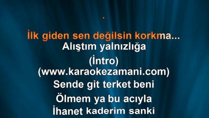 Grup Hepsi - Gitme - 2012 TÜRKÇE KARAOKE