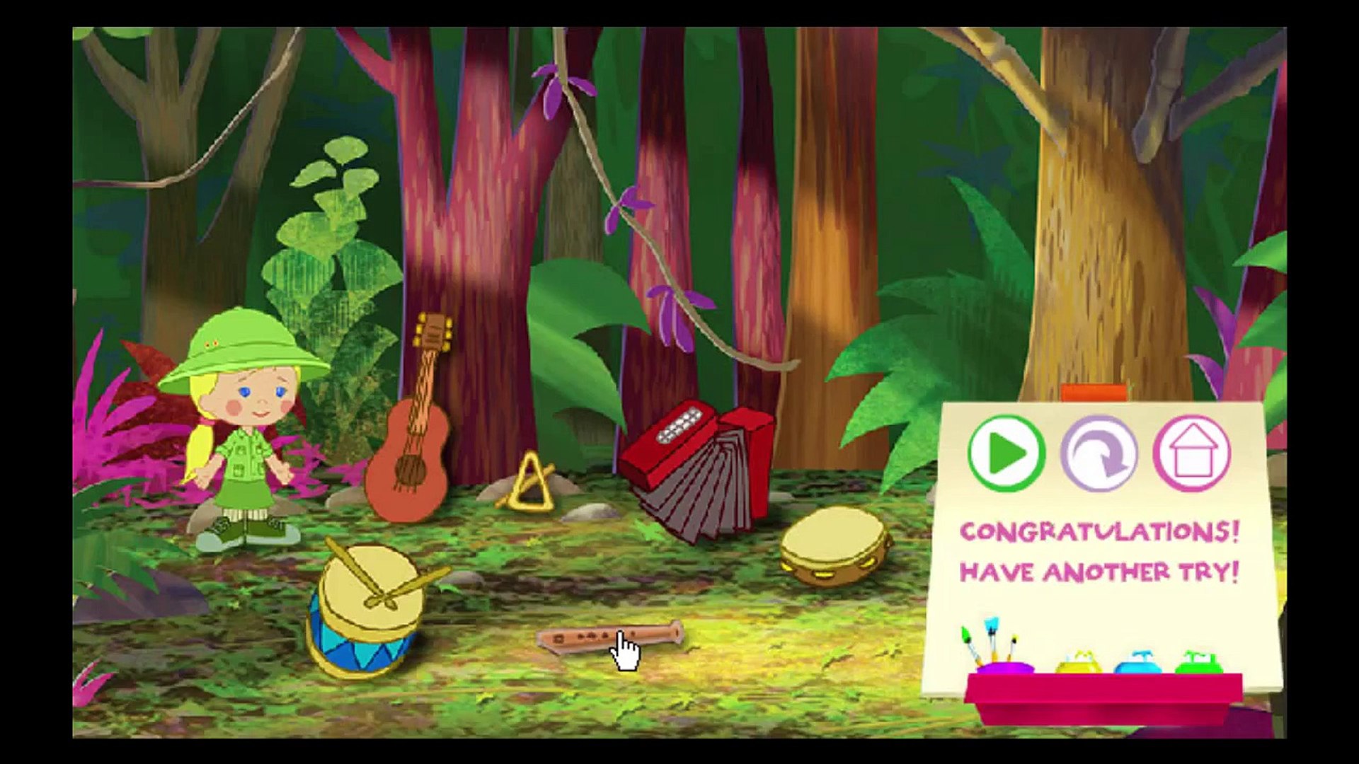 ⁣Chloe's Closet Musical Game Cartoon Animation Sprout PBS Kids Game Play Walkthrough
