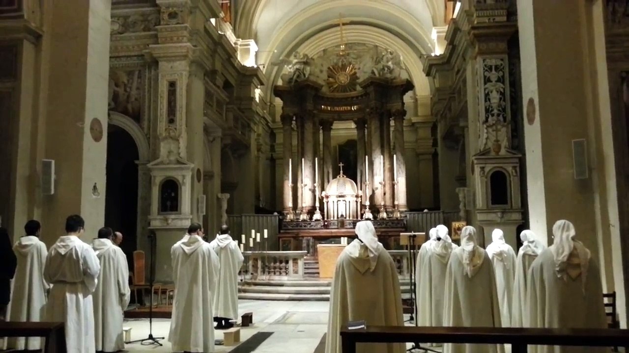 Preghiera dei Vespri cantati dai monaci e monache di Gerusalemme