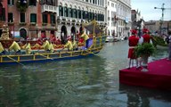 Regata storica 2012, il corteo in Canal Grande