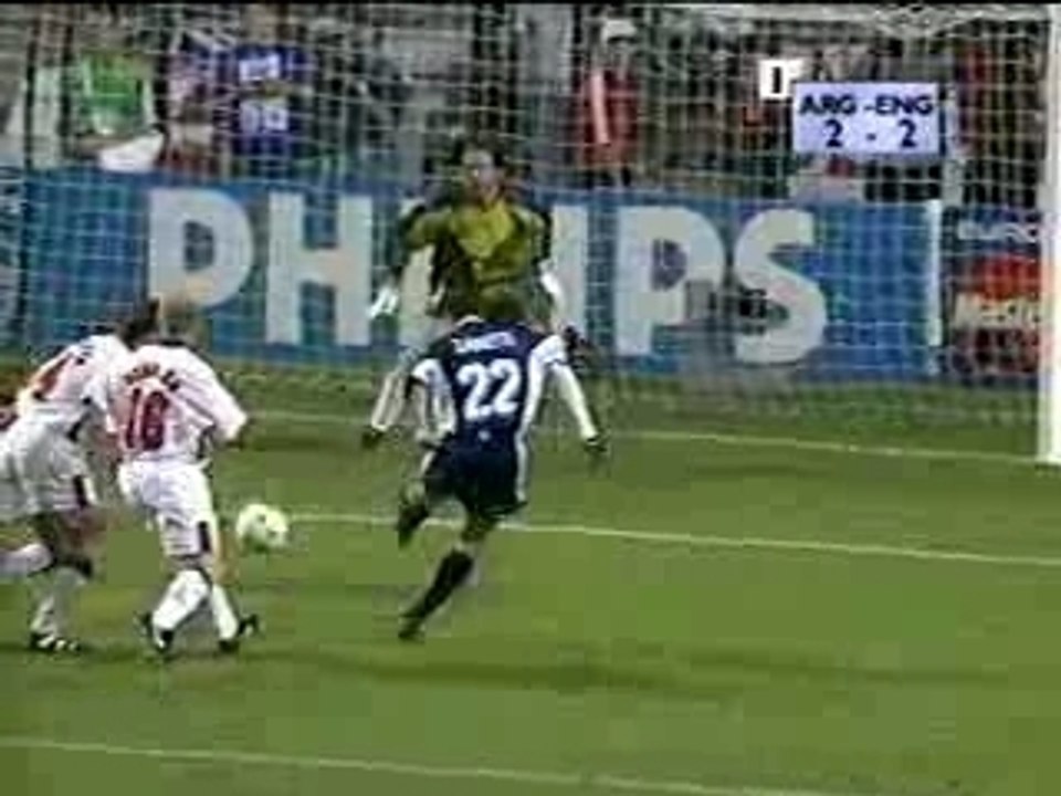 Zanetti - Goal  Argentina mondial 98