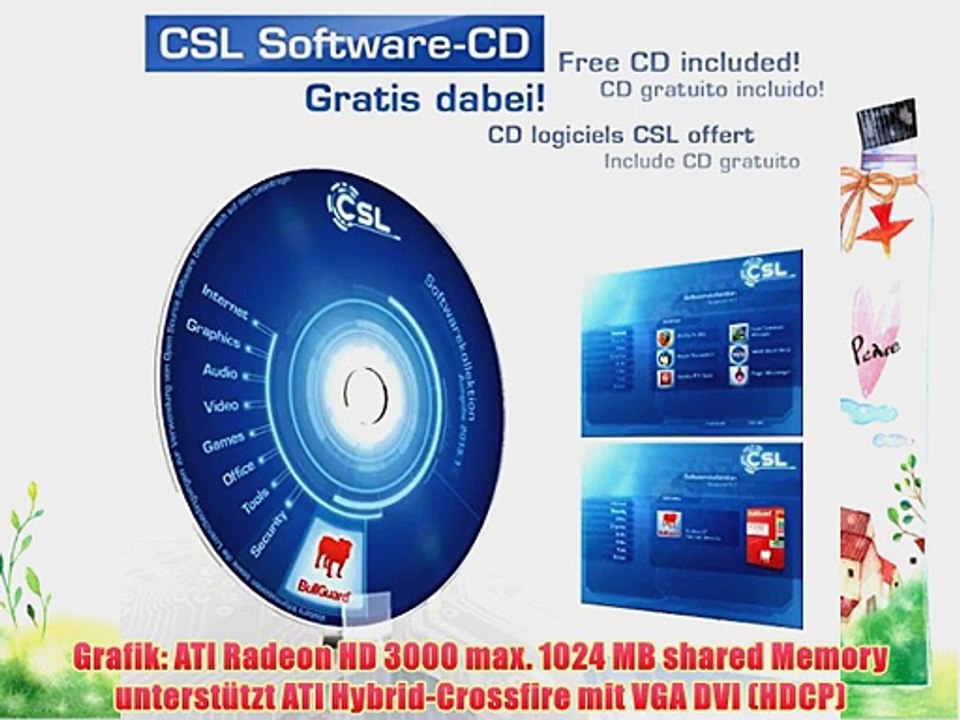 AMD FX-6300 / ASUS M5A78L-M/USB3 Mainboard Bundle / 4096 MB | CSL PC Aufr?stkit | AMD FX-Series