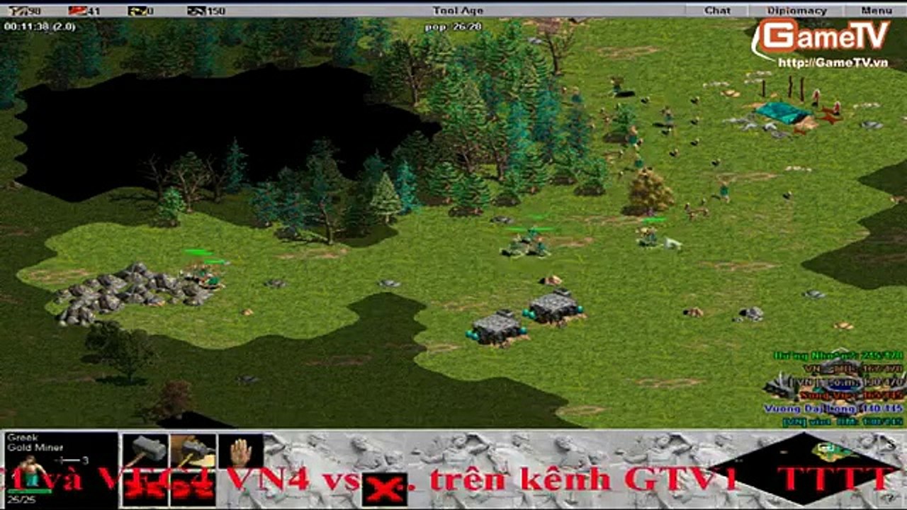 AOE GAMETV   AOE HOAI CO CUP   CAC TRAN DAU VONG LOAI 36)