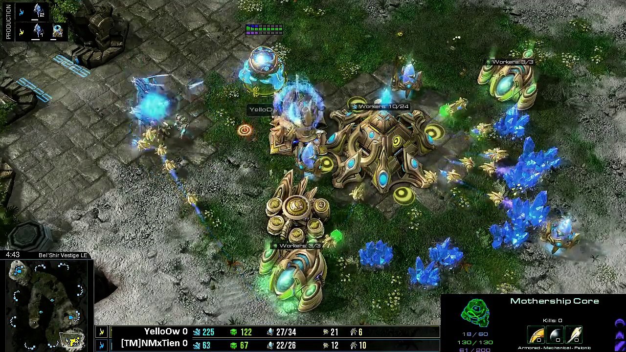 #5 YelloOw(P) vs [TM]NMxTien(P) Bo3 S1 Bel'Shir Vestige LE