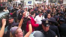Peaceful Protesters harassed, abused, and arrested by NYPD. #usawakeup #OccupyWallStreet