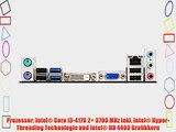Intel Core i3-4170 / MSI H81M-P33 Mainboard Bundle / 8192 MB | CSL PC Aufr?stkit | Intel Core