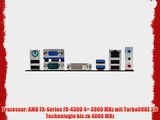 AMD FX-4300 / ASUS M5A78L-M LE/USB3.0 Mainboard Bundle / 16384 MB | CSL PC Aufr?stkit | AMD