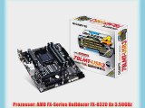 One PC Aufr?stkit | AMD FX-Series Bulldozer FX-8320 8x 3.50GHz | montiertes Aufr?stset | Mainboard: