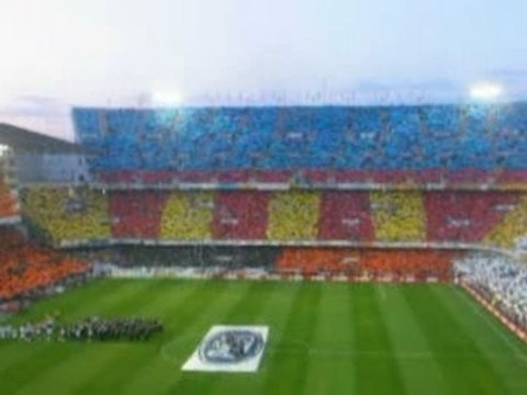 Tifo Mestalla Valencia Cf Campeòn