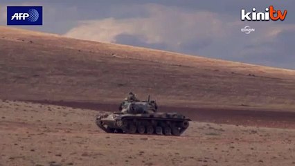 Sekat IS: Turki hantar kereta kebal ke sempadan