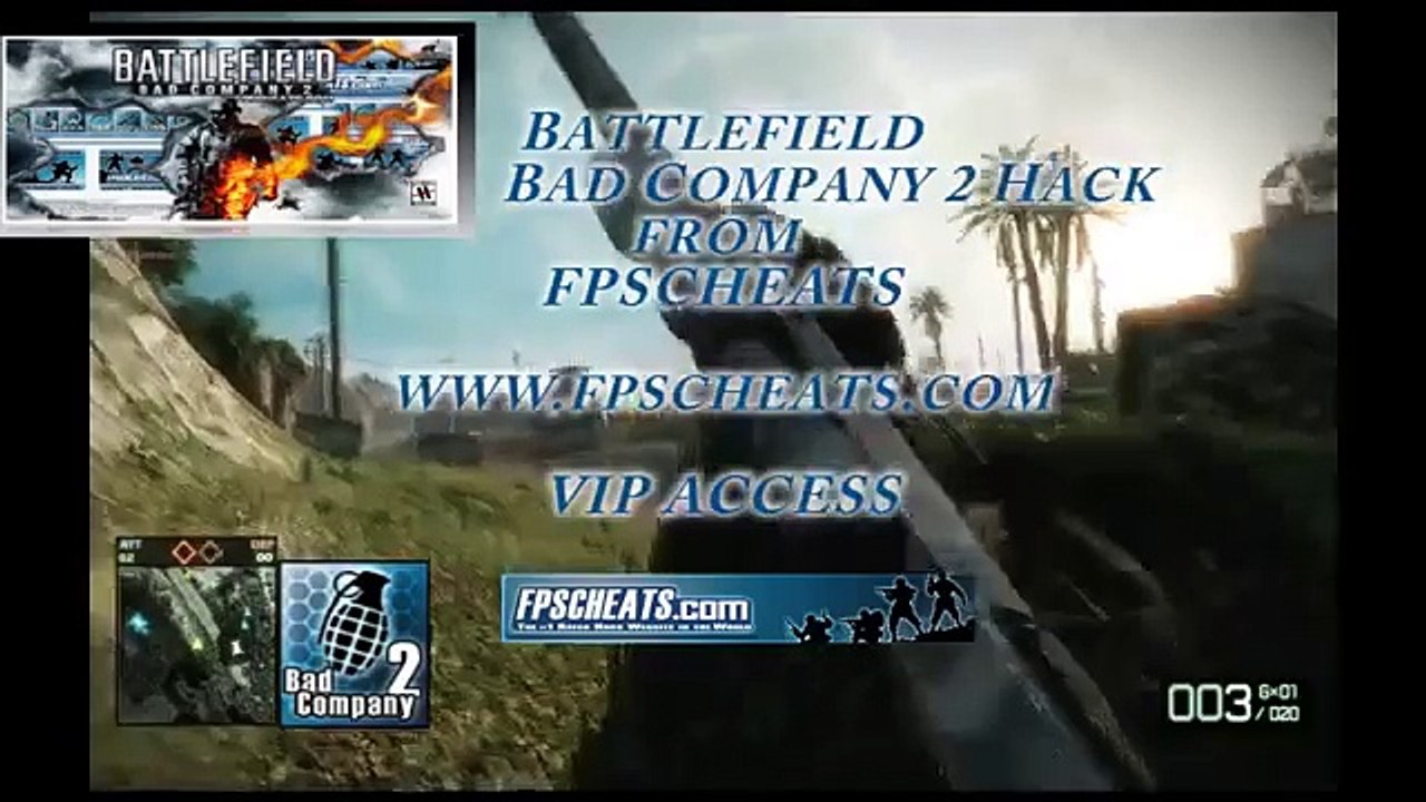 Battlefield Bad Company 2 Hacks by FPSCHEATS.com
