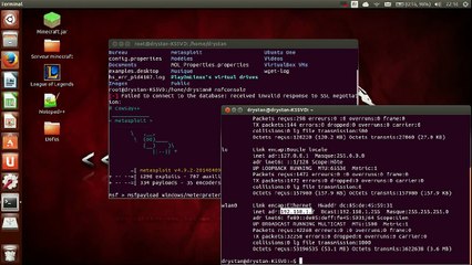 Pirater un ordinateur à distance avec metasploit sous ubuntu