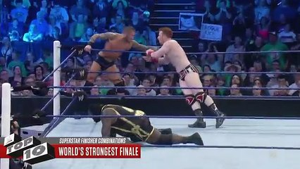 WWE- Superstar Finisher Combination