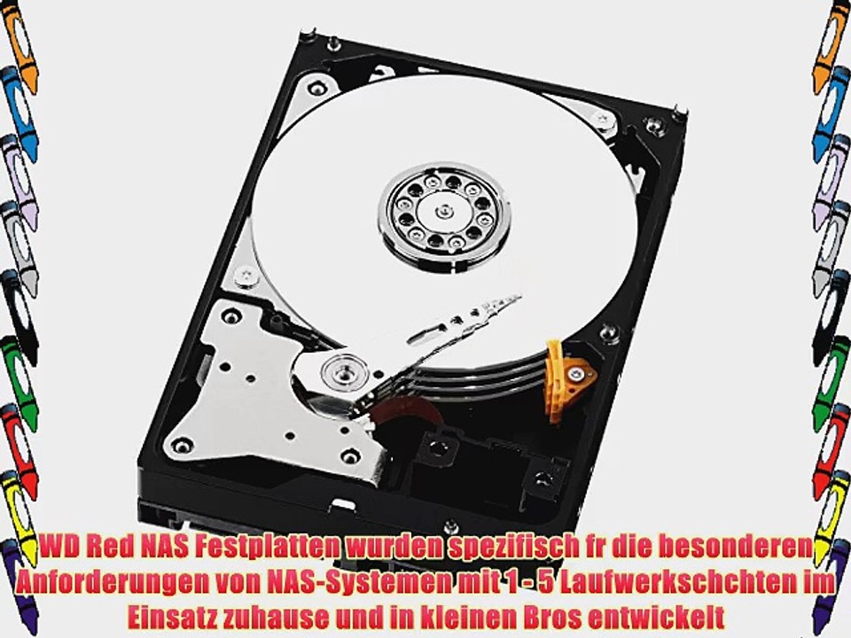 Western Digital WD30EFRX Red 3TB interne Festplatte f?r NAS-Storage (89 cm (35 Zoll) 5400rpm