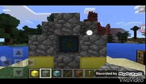 Minecraft pe  Tutoriais #2- Como fazer o portal para o nether