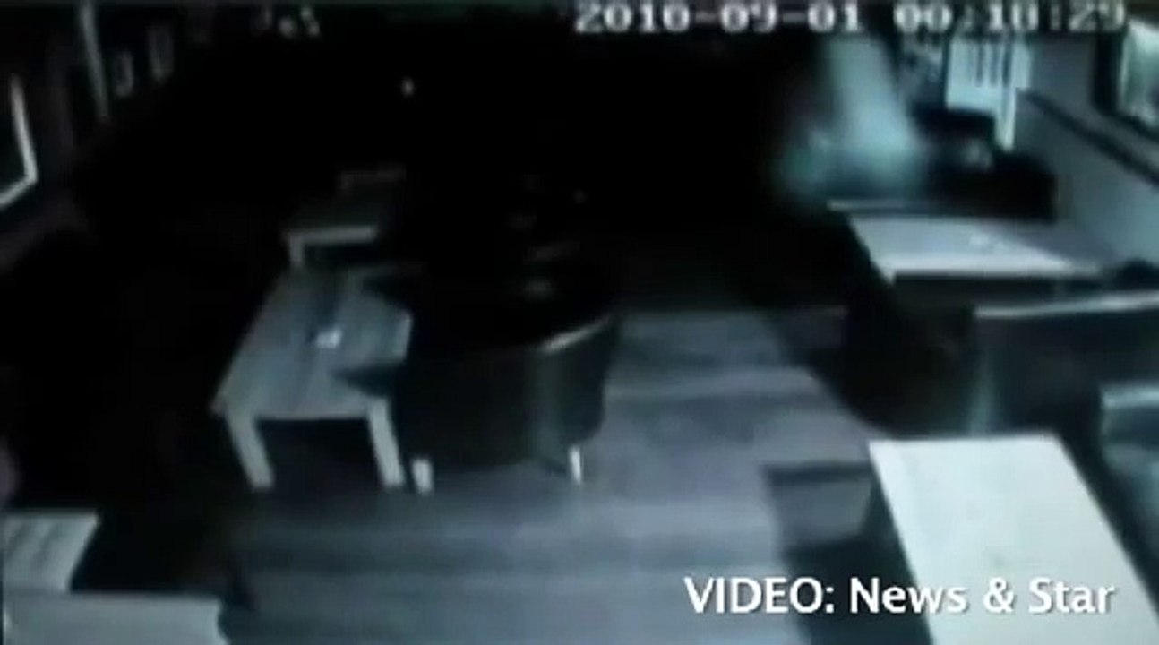 Ghost caught on Camera CCTV in English pub