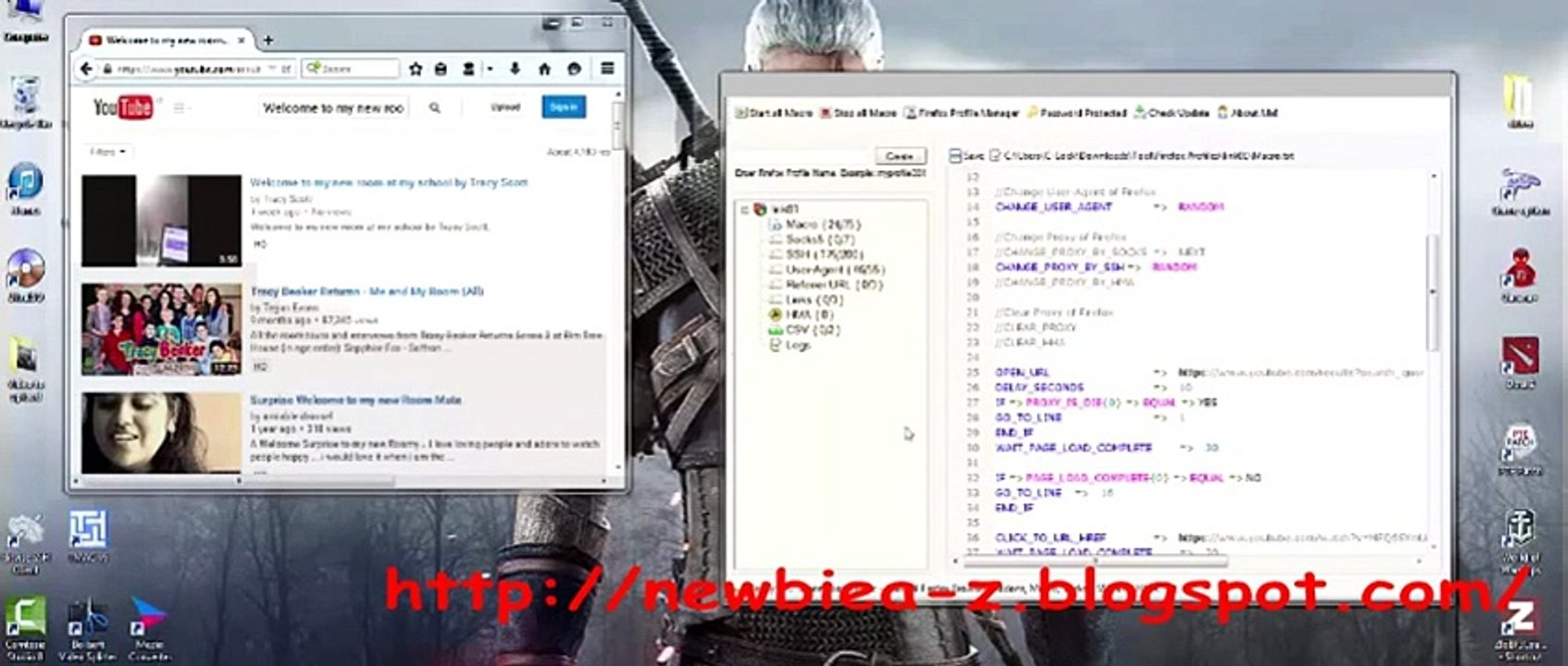 Pass 301 Youtube View with SM Real Traffic ( Macro, Socks5, SSH ) - YouTube