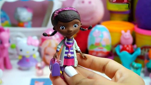 Kinder surprise eggs peppa pig barbie tom and jerry mickey mouse PlayDoh Channe.flv