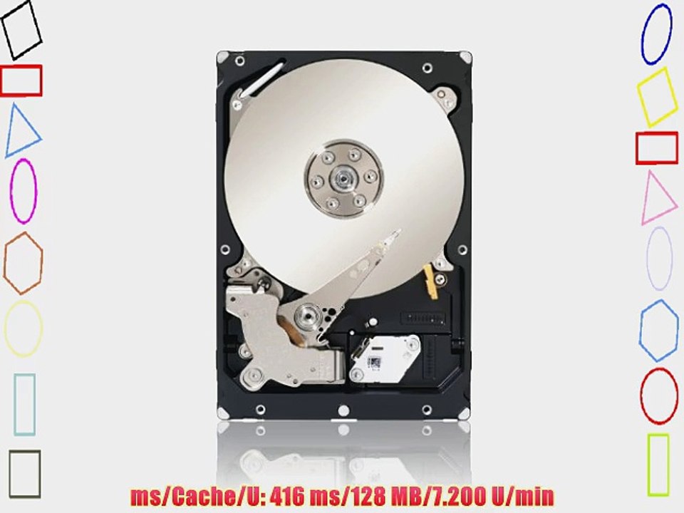 Seagate ST4000NM0033 interne Festplatte 4000GB (89 cm (35 Zoll) 7200rpm 128MB Cache SATA III)