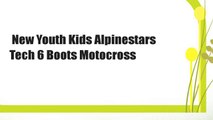 New Youth Kids Alpinestars Tech 6 Boots Motocross