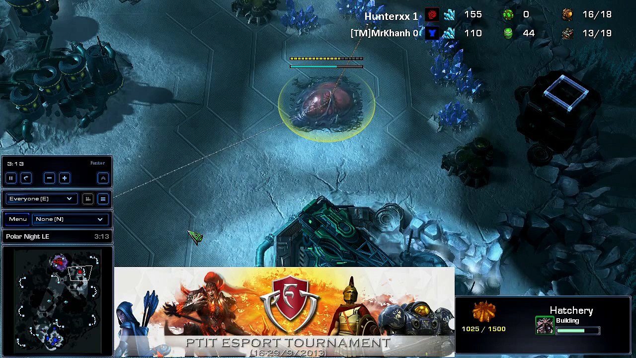 #2 Hunterxx(Z) vs [TM]MrKhanh(T) Bo3 S2 Polar Night LE