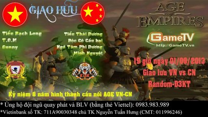AOE Gunny Tom vs Doc Co Cau Bai , Nga Tam Phi Duong 1 9 2013 T3