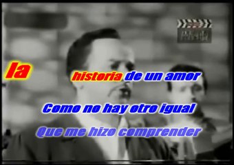 Historia de un amor  Pedro Infante karaoke  (con mariachi)